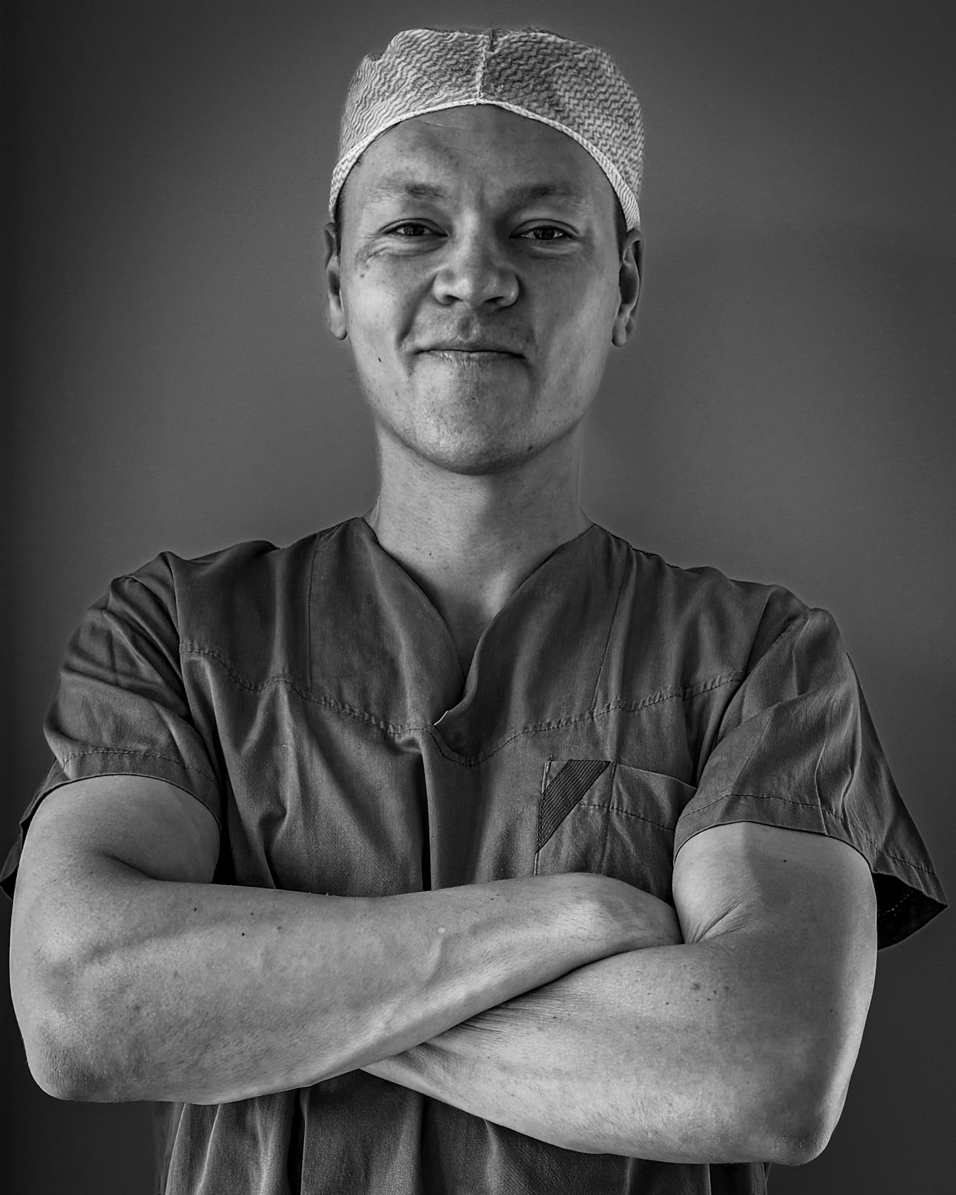 Øystein Aas as a doctor